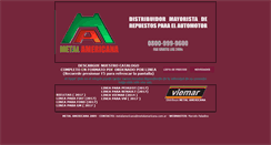 Desktop Screenshot of metalamericana.com.ar